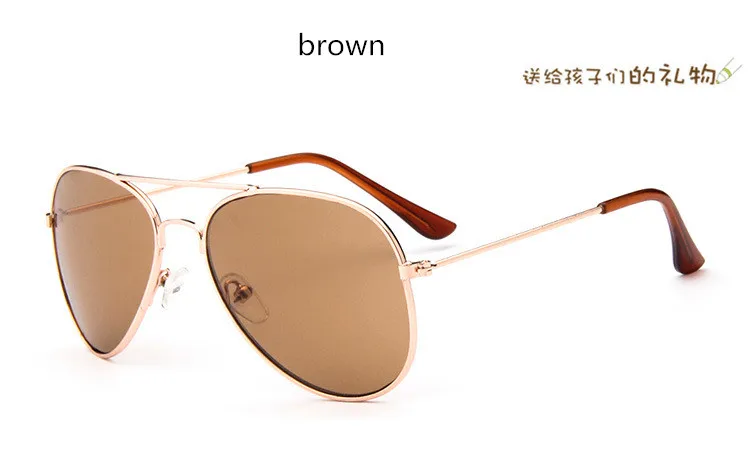 Клевые солнцезащитные очки для детей оправы для очков для мальчиков и девочек очки от близорукости ребенка, очки с оправой для учащихся квадратные очки - Цвет оправы: brown
