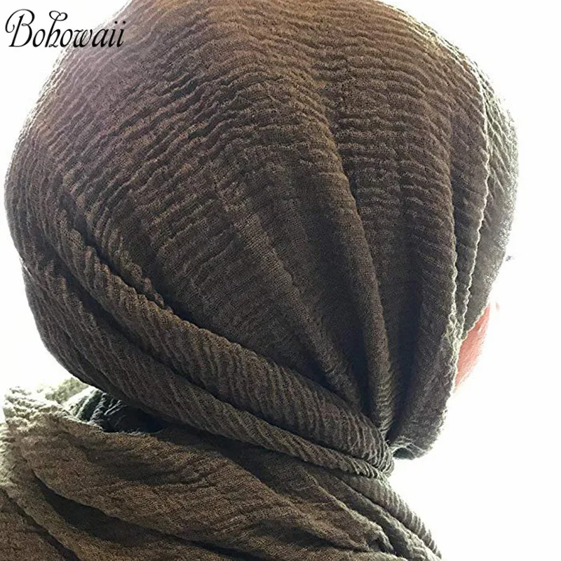 Muslim Jilbab Cap Bonnet Set Kepala 
