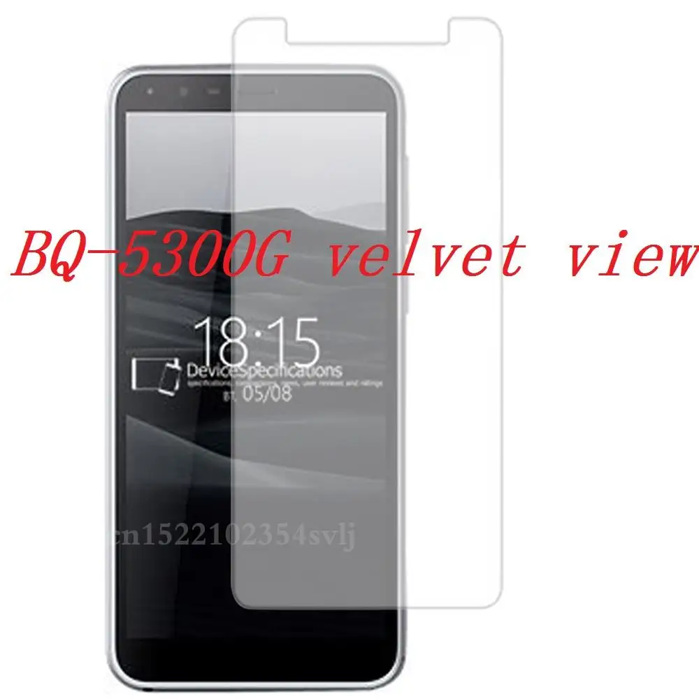 

For BQ BQ-5300G velvet view Glass Anti-Scratch Screen Protective Tempered Glass for BQ-5300G velvet view Screen Protector Film