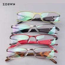Микс оптового производства, мужские и женские очки, очки для чтения, оптическая оправа, очки в металлической оправе, очки для модного стиля по рецепту