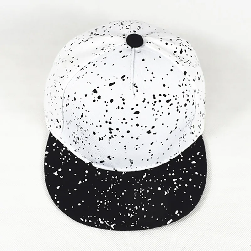 Kid Baseball Cap Snowflakes Graffiti Outdoor Sports Snapback Children Dance Hat Adjustable Summer Sun Dome Caps Casquette (2)