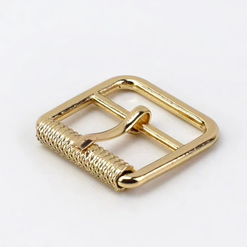 Meetee 5 шт. 25 мм булавки пряжки ремня для сумки ремни прямоугольное кольцо Отрегулируйте ролик пряжки ремня оснастки DIY Кожа Швейные аксессуары - Цвет: gold