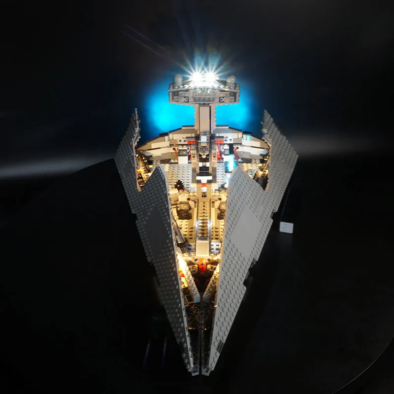 Kit Di Luci A Led Per Il 75055 Set Di Giocattoli Fai-Da-Te Super Destroyer Imperiale (Blocchi Non Inclusi)