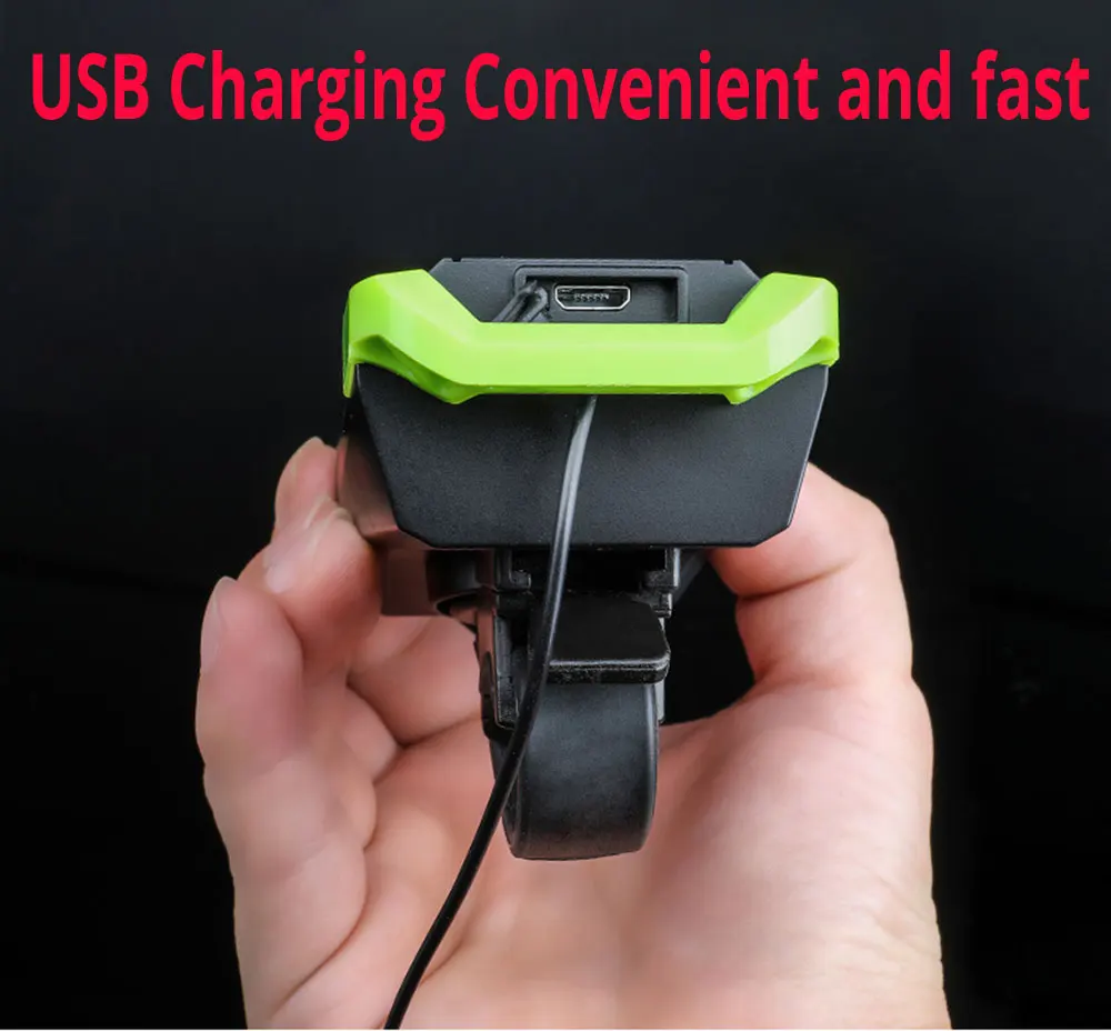 Clearance 4000mAh Induction Bicycle Front Light Set USB Rechargeable Smart Headlight With Horn 15000 Lumens LED Bike Lamp Cycle bike Light 7