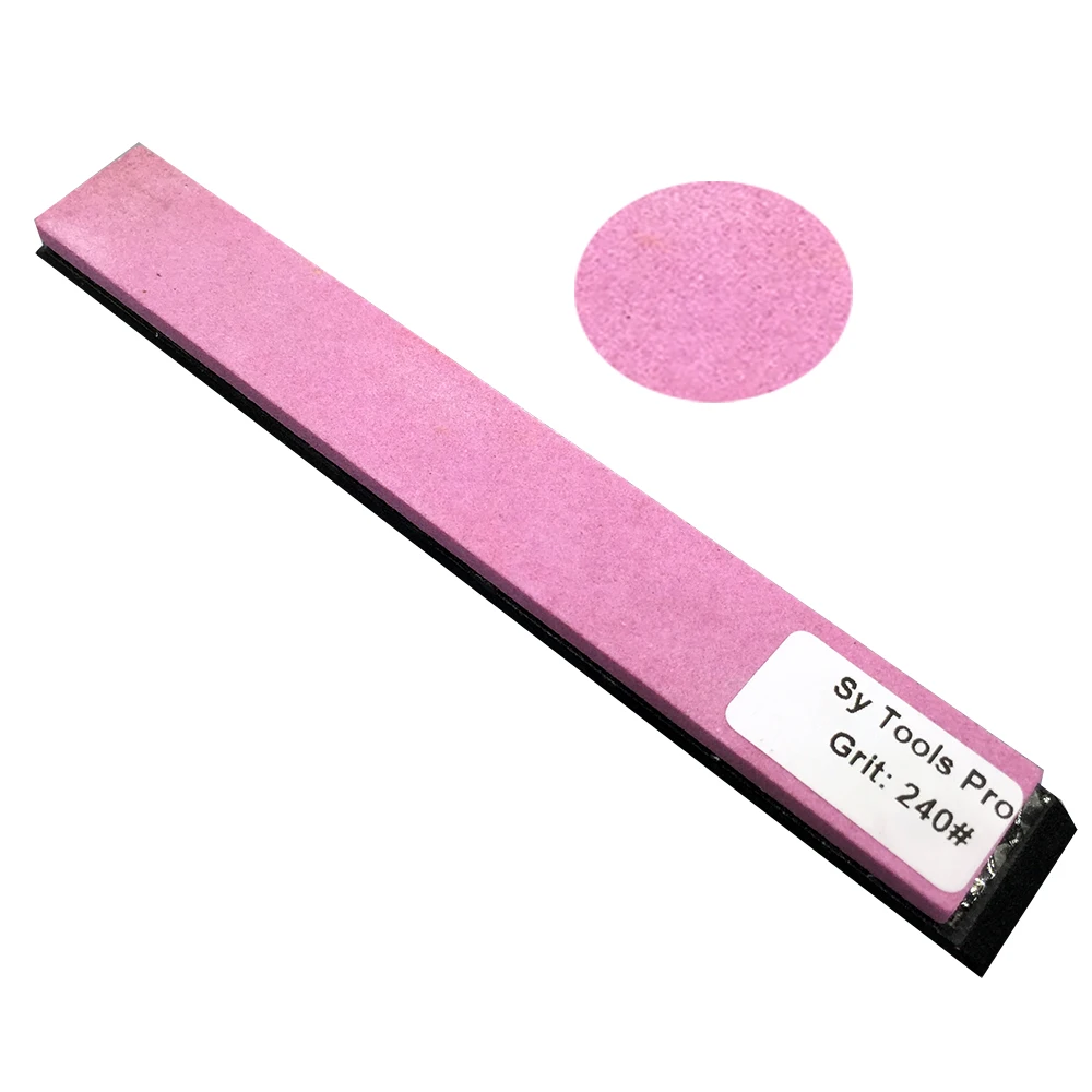 

240# Grit Knife sharpener Sharpening system Red corundum Grindstone Hone Stone Knife whetstone