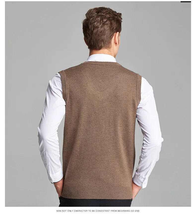 Koop 2017 Nieuwe Collectie Fashion Design Mens V hals Diamant Argyle Patroon Kasjmier Trui Vest