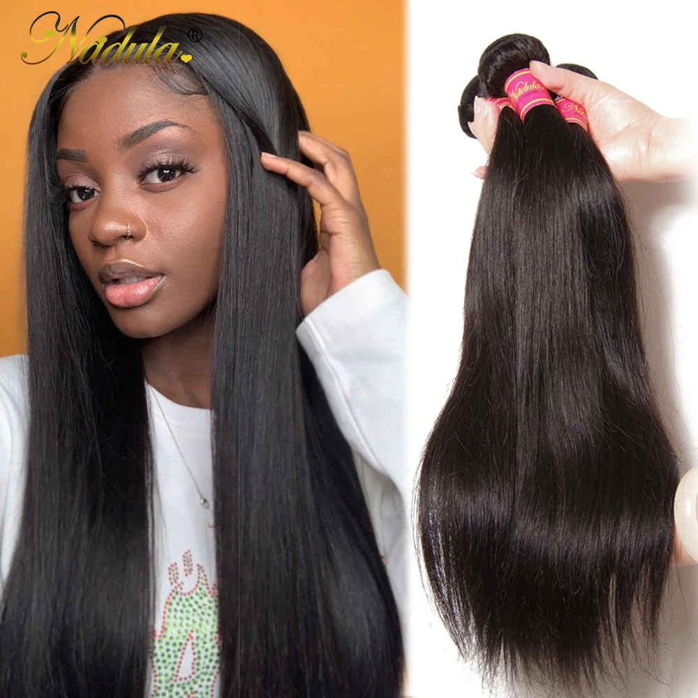 Nadula Hair Indian Straight Hair 3 4bundles Indian Hair Straight 8