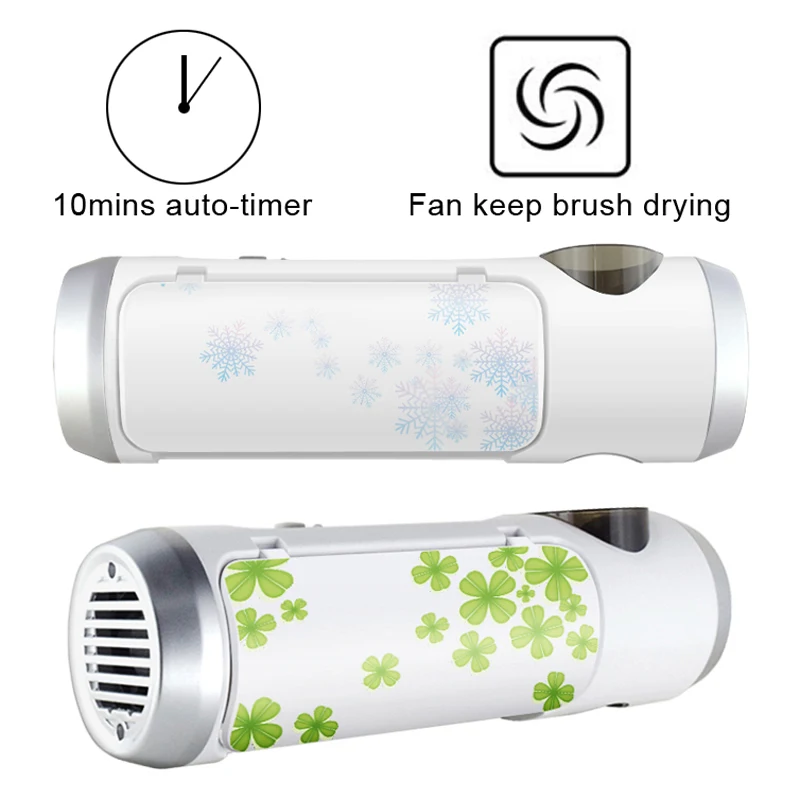 Sarmocare B100 Toothbrush sterilizer UV lamp sterilization Family Pack electric Toothbrush Head Cleaner Toothpaste Holder