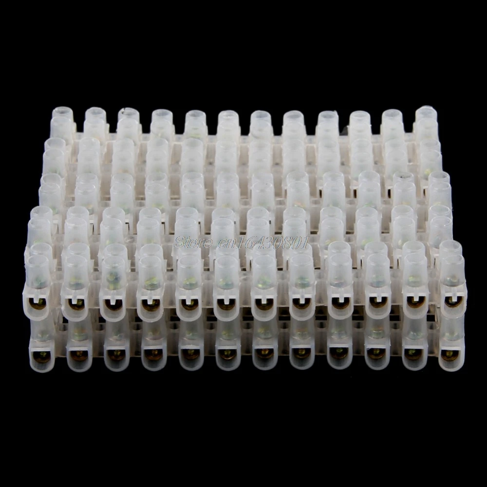 Screw Terminal Barrier Connector 10pcs Electrical Wire Connection