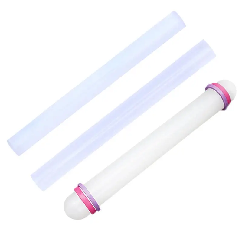 

Acrylic Non Stick Rolling Pin Fondant Cake Sugarcraft Dough Roller Decorating Cake Roller Kitchen Baking Tools