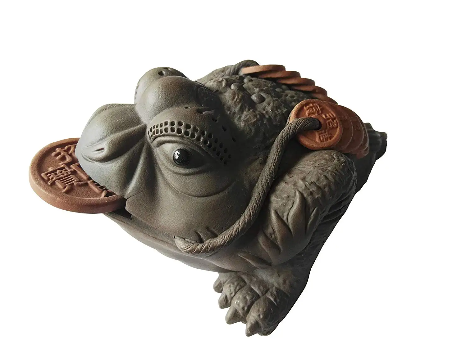 Китайский чай Zisha Lucky Toad традиционный фиолетовый ручной работы домашнее животное
