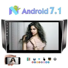 Android 7.1 Nougat Car Stereo 2 Din 10.1″ Car Autoradio For SYLPHY Support GPS Navigation,WIFI,Bluetooth,Mirror Link,FM/AM Radio