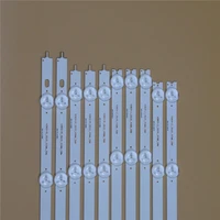 טלוויזיה light טלוויזיה LED Light ברים עבור LG 42LN541C 42LN541U 42LN541V 42LN542V 42LN543V תאורה אחורית Strips 10 קיט מנורות LED עדשה 10 להקות LC420DUE (5)