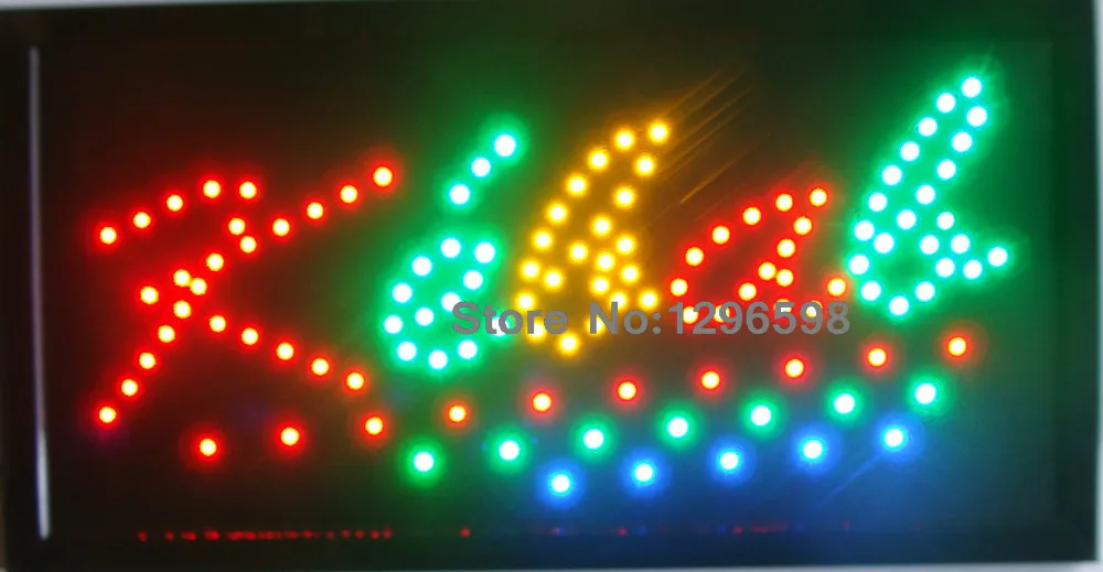 

CHENXI Led karaoke neon sign new 10X19 inch indoor Ultra Bright flashing customed karaoke store Led sign