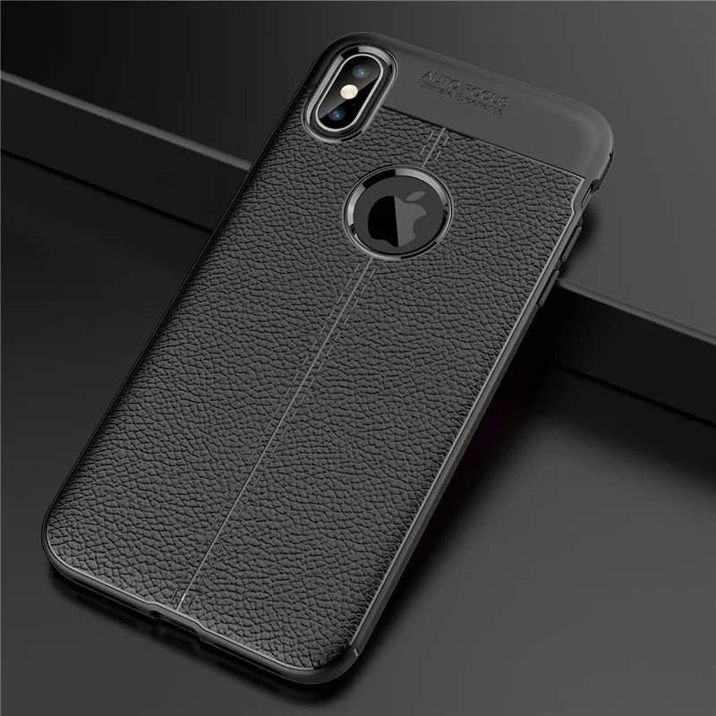 For iphone XS MAX Case Shockproof Carbon Fiber Leather TPU Cases for iPhone XR Ten S | Мобильные телефоны и аксессуары