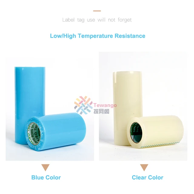 Tewango Üvegházak Javító Szalag 10 Cm/20 Cm/30 Cm X M Extra Erős Ragasztó Mylar Javítás Tekercs Uv Patch Clear Blue Garden Szerszámok - Image 2