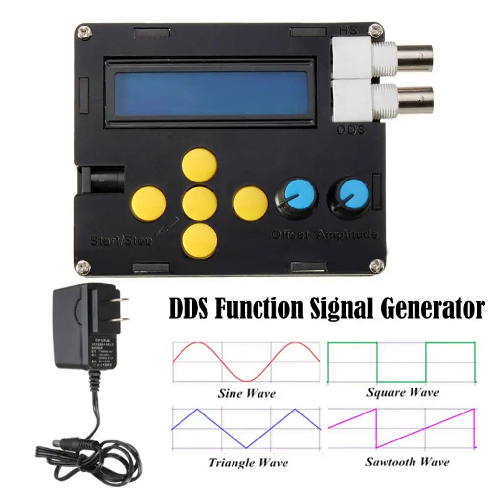 DDS Function Signal Generator Sine Square Triangle Sawtooth Wave Low Frequency New Arrival High Quality
