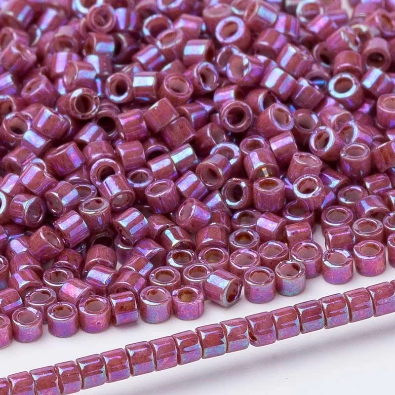 Тайдиан 3 грамма никелированный дымчатый фиолетовый 11/0 Miyuki Seedbeads для поделки из бисера делая DB454