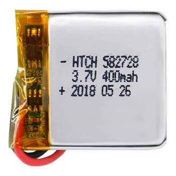 

3.7v 400mah lithium polymer battery rechargeable batteries for dvd GPS navigation Children's smart watch mp3 Bluetooth Headset