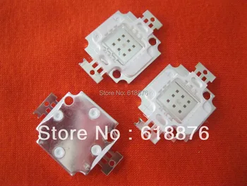 

5pcs*10W Red 660nm + Blue 450nm 8:1 High Power LED for Plant Grow Growth lights free shipping
