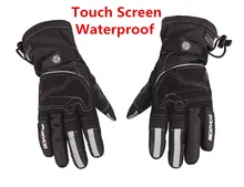 Nuevo 2015 de la Pantalla Táctil de Invierno Guantes de Moto Caliente Impermeable Motocross Carreras de Motos Moto Ciclismo Guante Guantes luva M-2XL
