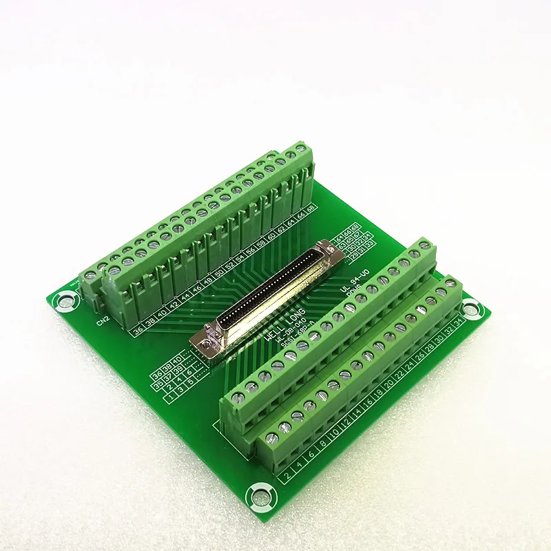 все цены на SCSI 68P MDR Female Breakout Board, SCSI Terminal Module. онлайн