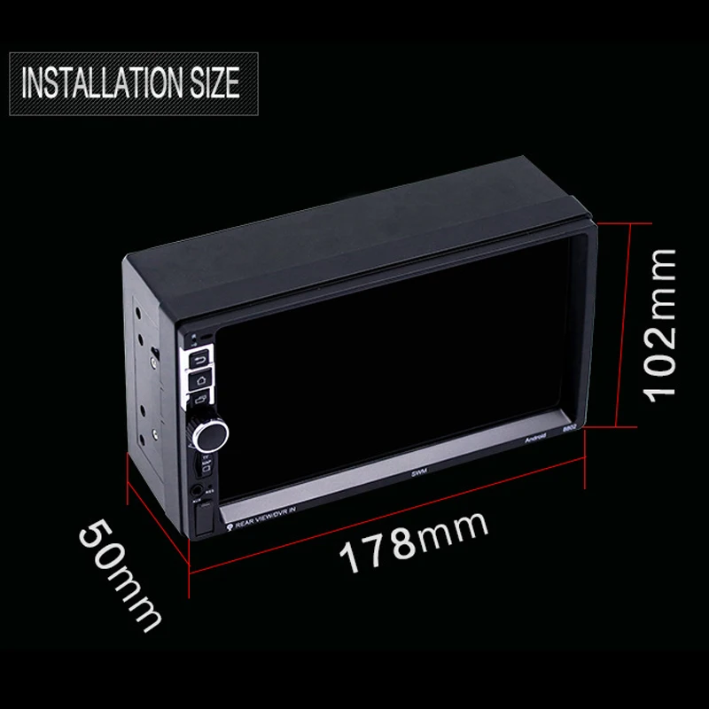 Cheap Car Radio High Definition 7 Inch Touch Screen Car Bluetooth MP5 Player Car Double Spindle MP4 Navigation Integrated Machine 1