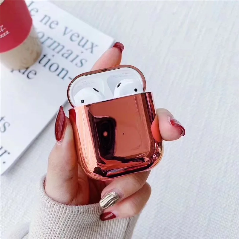

Bluetooth smart earphone Phone Case for Apple Airpods Charging Box Protective Cover for Airpods 2 Scratch prevention Coque