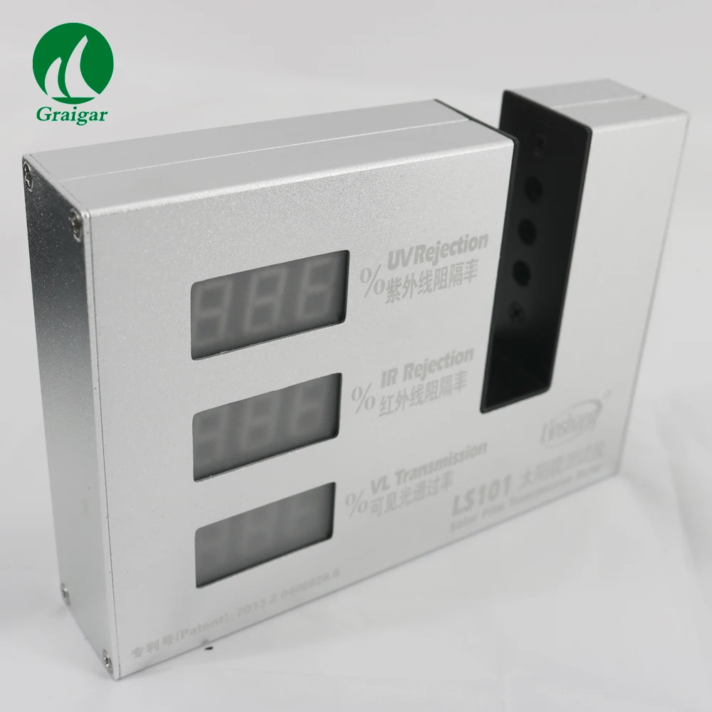 

Digital LS101 Solar Film Transmission Meter Self-contained Light Sources and Self-calibration