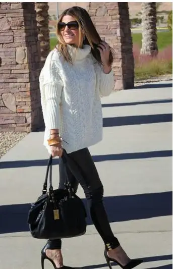 cable knit turtleneck sweater women's