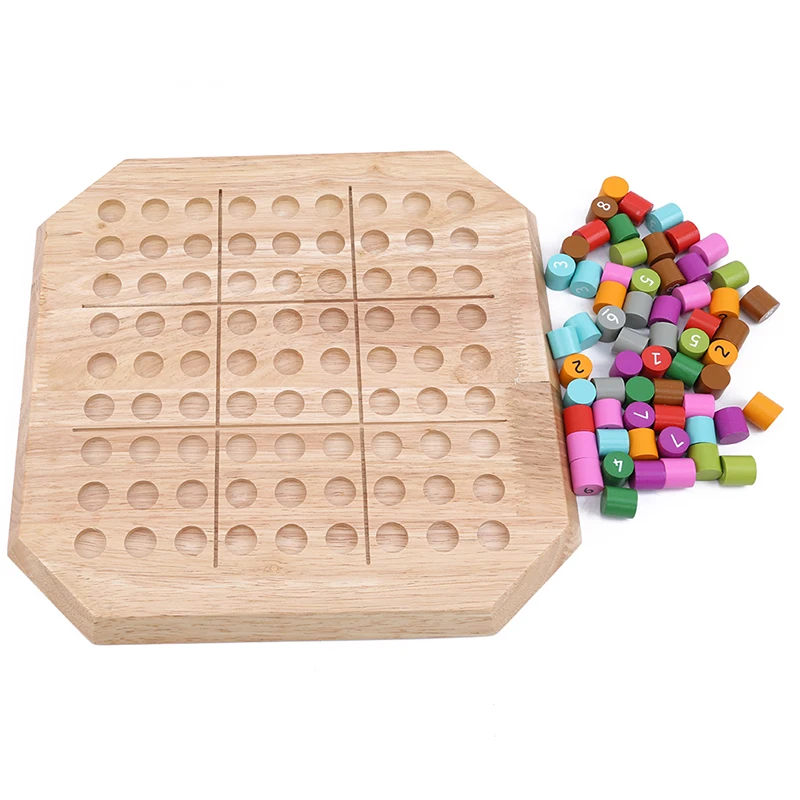 Деревянные игры в судоку, шахматы, качественные деревянные головоломки, развивающие игрушки для детей, развивающие игры-головоломки, игрушки