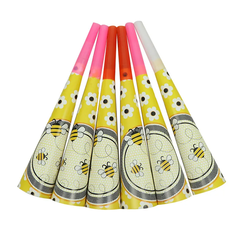 Бабочка пчела тема для счастливого дня рождения пластины салфетки баннер конфеты коробка одноразовая посуда набор детский душ вечерние принадлежности для декора - Цвет: Speaker