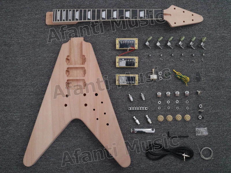 

Flying V Electric guitar Kit of Afanti Music(AFV-639)