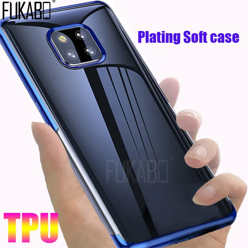 

Stylish Ultra-thin Protective case for Huawei Mate 20 lite case Mate 20 Pro Mate 20 case Plating TPU soft protection back cover