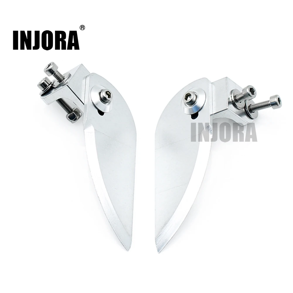 

INJORA High Precision CNC Metal Machined Adjustable 55/67mm Length Aluminum Turn Fins for RC Boat Parts