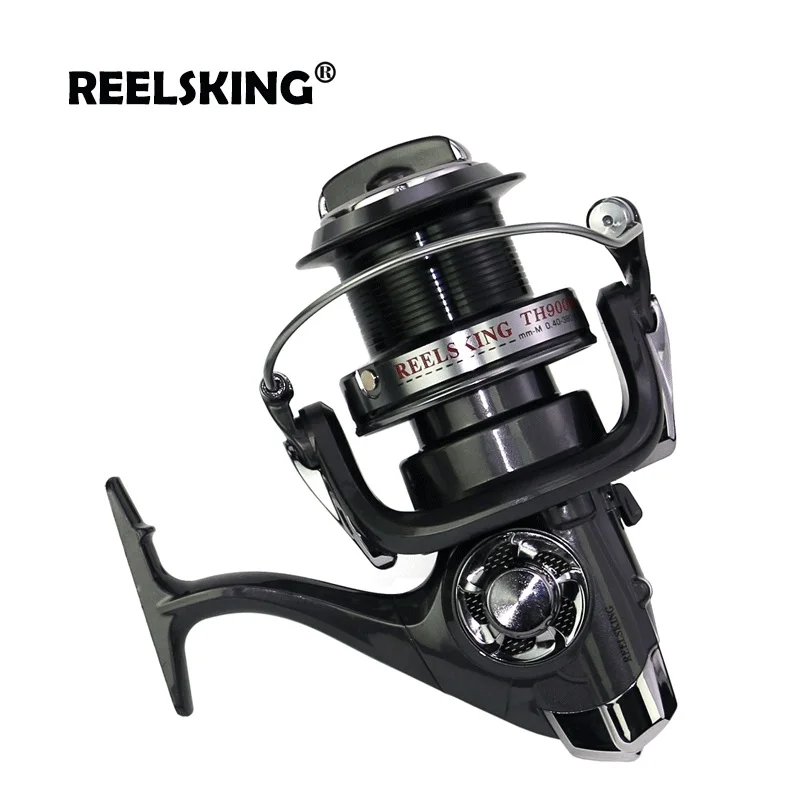 Рыболовная катушка REELSKING макс. усилие фрикциона 18 кг 3 8: 1 дальнее металлическое