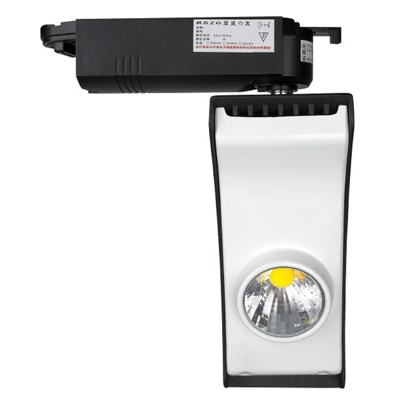 

Free Shipping 25W Dimmable led tracking light COB Led Track Light Aluminum Led Track Lamp