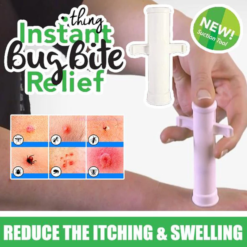 

Mosquito Bites Extraction Vacuum Pump Reduce the Itching & Swelling First Aid Accessories Snake Venom Extraction Vacuum Pumps