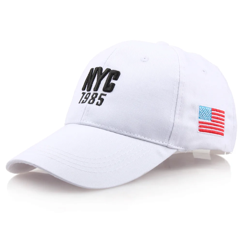 Новая NYC 1985 шляпа Make America Great Again женские шапки брендовые бейсболки с флагом