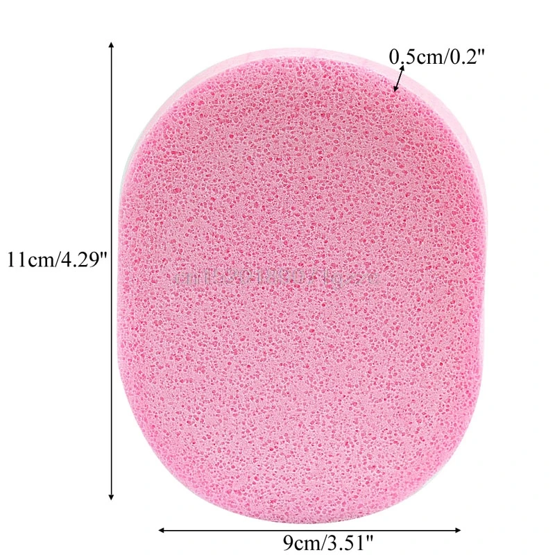 Красивый мягкий очищающий спонж для умывания лица, подушечки для снятия макияжа, Новинка# H027
