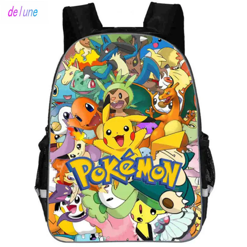 pikachu school backpack