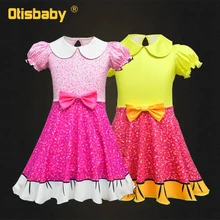 LOL Dress for Girls Kids Floral Christmas Dress Children's Party Costume Cute Infant Girl Clothes 2 3 4 5 6 7 8 9 10 Years Girl kids girl dress of large sizes green dress shirt scallop designs babygirl princess dress festa vestido for 4 5 6 7 8 9 years old