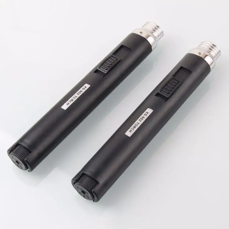 50pcs/lot Refillable Protable Pencil Jet Torch Camping Cigarette Cigar Butane Gas Lighter | Электроника