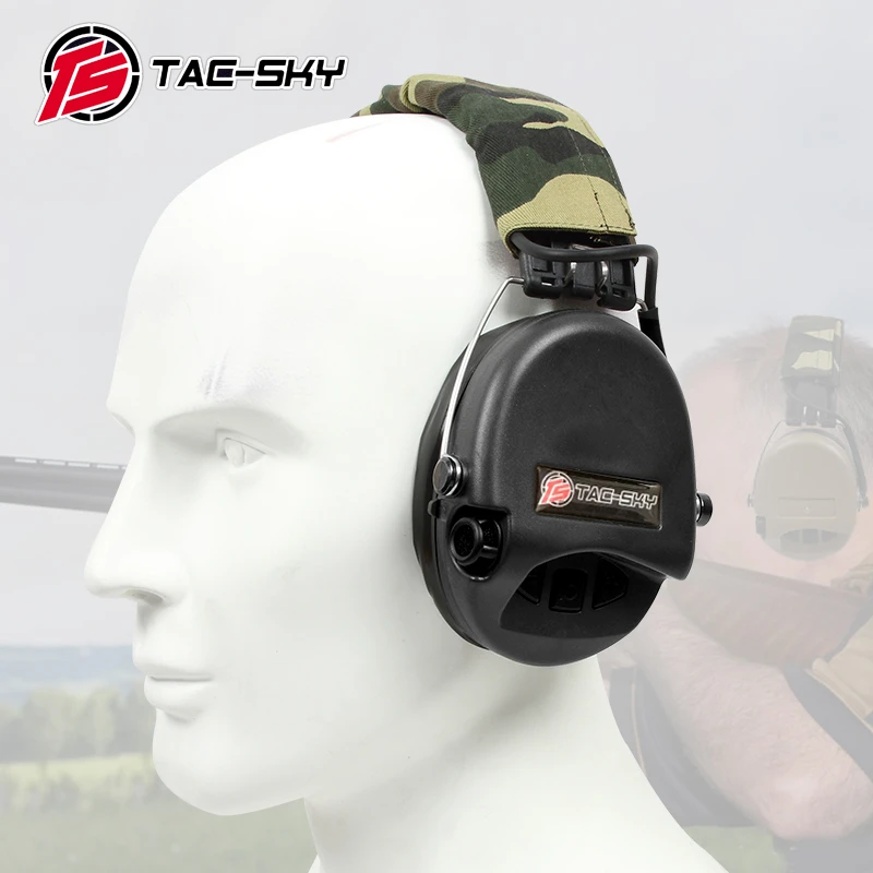 TAC SKY SORDIN IPSC Silicone Earmuff Tactical Electronic Shooting