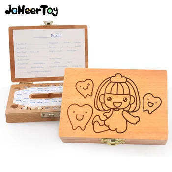 

JaheerToy Toys for Girls Organizer for Baby Save Milk Teeth Great Gifts for Kids Toys Funny Tooth Box Commemorative