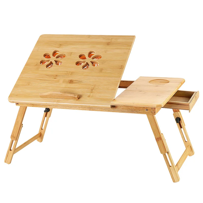 Table Foldable Portable Adjustable Bamboo Computer Stand Laptop Desk Notebook Desk For Bed Sofa Bed Tray Studying Tables Table Foldable Portable Adjustable Bamboo Computer Stand Laptop Desk Notebook Desk For Bed Sofa Bed Tray Studying Tables