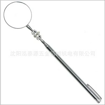 

by DHL 500pcs Dewtreetali Round Mirror Extending Car Angle View Pen Automotive Telescopic Detection Lens Inspection Hand Tool