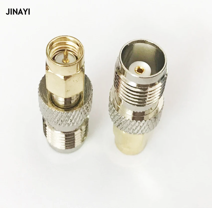 

10pcs/lot TNC female jack to SMA male plug straight Connector Adapter