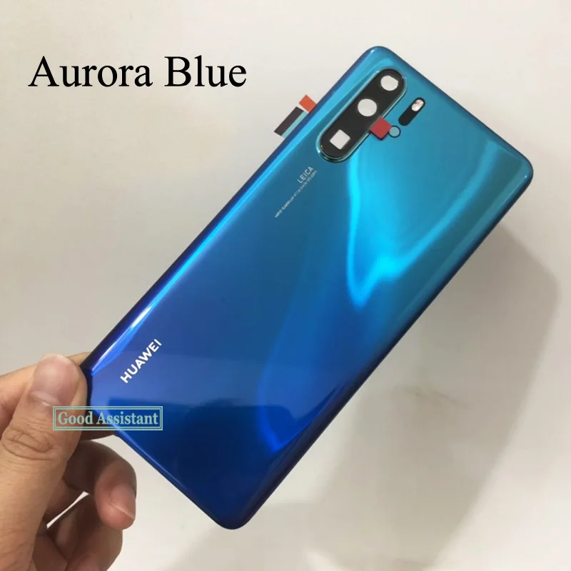 6,5 дюйма, для huawei P30 Pro, VOG-AL00, VOG-TL00, задняя крышка, крышка батареи, корпус, чехол, Задняя стеклянная линза, запчасти для замены