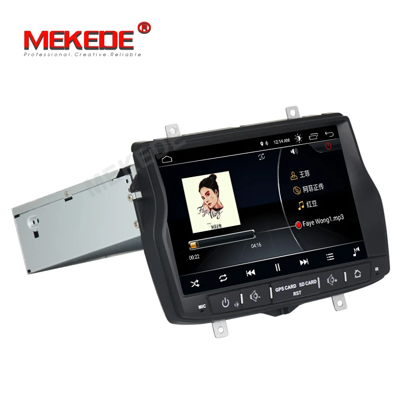 Best MEKEDE Android 9.1 8.1 Car Multimedia DVD Player For LADA Vesta for Radio GPS navigation audio Stereo Russian menu wifi BT 2